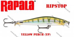 Rapala vobleris RipStop YP Yellow Perch