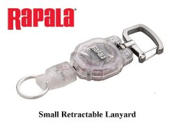 Rapala Retractable mažas lanjardas skaidrus