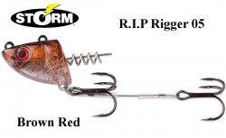 Āķu sistēma Storm RIP Rigger 05 Brown Red