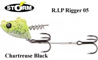 Āķu sistēma Storm RIP Rigger 05 Chartreuse Black