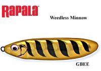 Vizulis šūpojošais Rapala Weedless Minnow GBEE