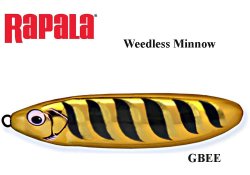 Žolinė blizgė Rapala Weedless Minnow GBEE