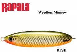 Блесна Незацепляйка Rapala Weedless Minnow RFSH