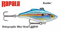 Wobler Rapala Rattlin RNR Holographic Blue Shad