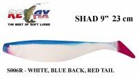 Relax Gumijas zivtiņas Shad 230 mm S006R