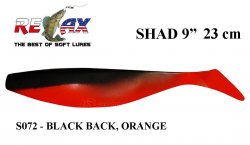 Relax soft lures Shad 230 mm S072