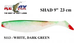 Relax soft lures Shad 230 mm S113