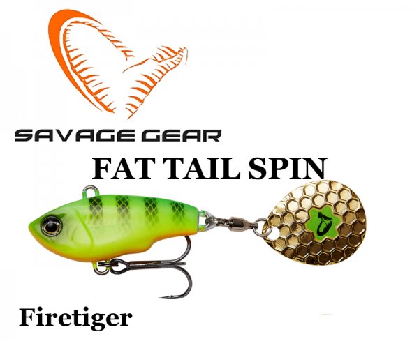 Spinner Savage Gear Fat Tail Spin Firetiger [01-71760]