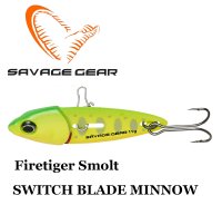 Savage gear Switch Blade Minnow Firetiger Smolt blizgė