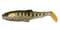 Savage Gear Craft Cannibal Paddletail Olive Pearl Silver Smolt