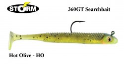 Przynęta miękka gumowa Storm 360GT Searchbait Hot Olive