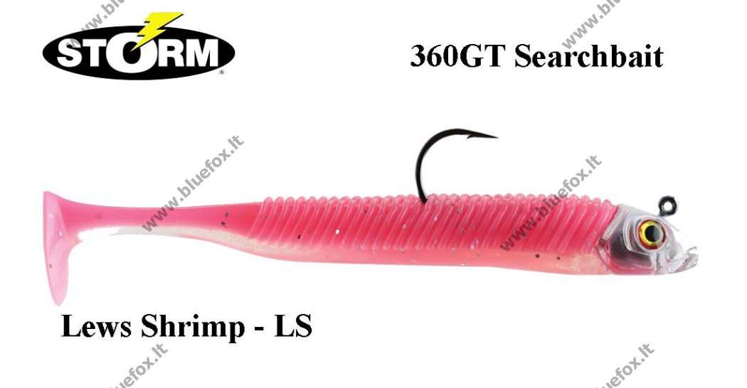 Storm 360GT Searchbait Lews Shrimp [02-SBM45LS-14J] - 5.47EUR : www.bluefox. lt - Fishing, backpack, outdoors, flashlight, tents, wobblers, knives,  axes, saw, machete, rapala, storm