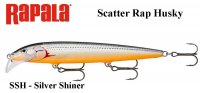Wobler Rapala Scatter Rap Husky SSH - Silver Shiner