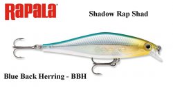 Vobleris Rapala Shadow Rap Shad SDRS09 Blue Back Herring