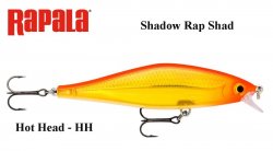 Vobleris Rapala Shadow Rap Shad SDRS09 Hot Head