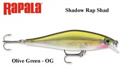 Vobleris Rapala Shadow Rap Shad SDRS09 Olive Green