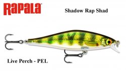 Vobleris Rapala Shadow Rap Shad SDRS09 Live Perch