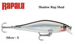Vobleris Rapala Shadow Rap Shad SDRS09 Silver