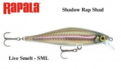 Vobleris Rapala Shadow Rap Shad SDRS09 Live Smelt