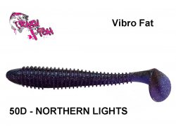 Appât Crazy Fish Vibro Fat 6.8` 17 cm Lumières du Nord