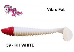 Aromatische Köder Crazy Fish Vibro Fat 6.8' 17 cm RH White