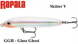 Sööt Rapala Skitter V GGH - Glass Ghost