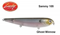 Topwater Lucky Craft Sammy 105 Ghost Minnow