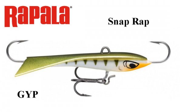 Balansyras Rapala Snap Rap GYP - Glow Yellow Perch