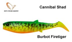 Guminukas Savage Gear Cannibal Burbot Firetiger