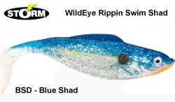 Gummifische Storm Rippin Nature Shad BSH 6 cm