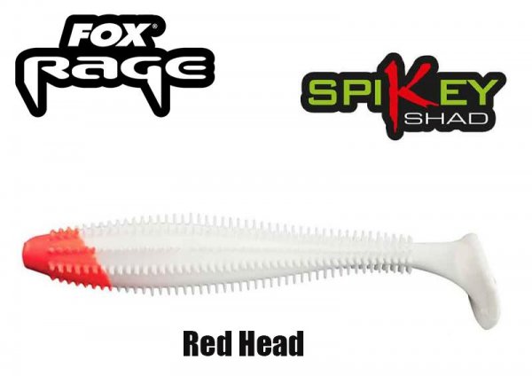 Przynęta miękka gumowa Fox Rage SPIKEY SHAD Red Head [01-NSL693]