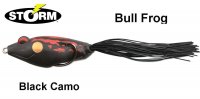 Воблер лягушка Storm SX-Soft Bull Frog Black Camo