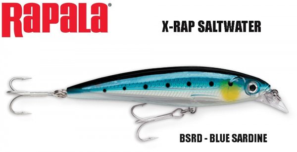 Rapala wobbler X-Rap Saltwater BSRD [02-SXR-BSRD]