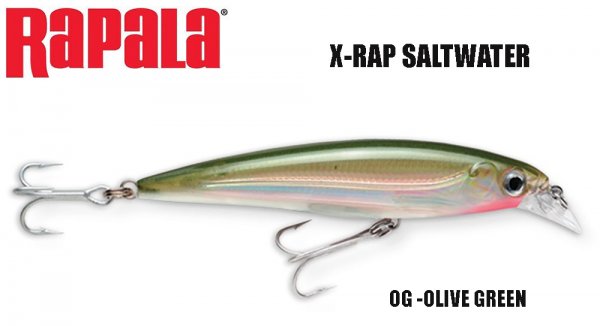Rapala vobleris X-RAP Saltwater OG