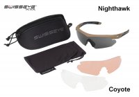Taktiniai akiniai Swiss Eye Nighthawk Coyote