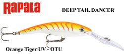 Vobleris Rapala Deep Tail Dancer OTU Orange Tiger UV
