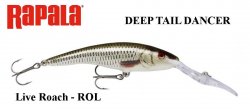 Vobleris Rapala Deep Tail Dancer ROL Live Roach