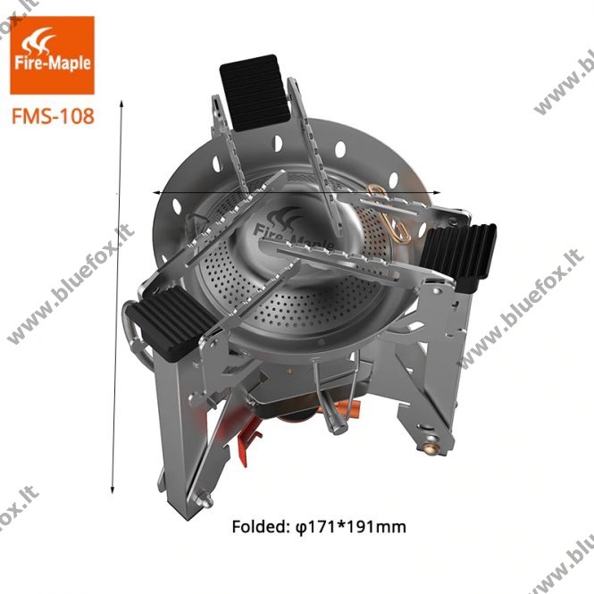 Viryklė Fire-Maple FMS-108 - Spauskite ant paveikslėlio norint uždaryti