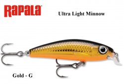 Rapala Ultra Light Minnow Gold