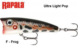 Vobler Rapala Ultra Light Pop ULP Frog