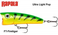 Воблер Rapala Ultra Light Pop ULP Firetiger