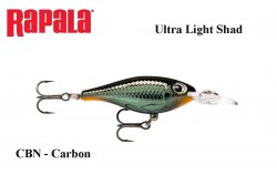 Vobleris Rapala Ultra Light Shad CBN