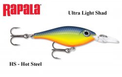Vobleris Rapala Ultra Light Shad HS