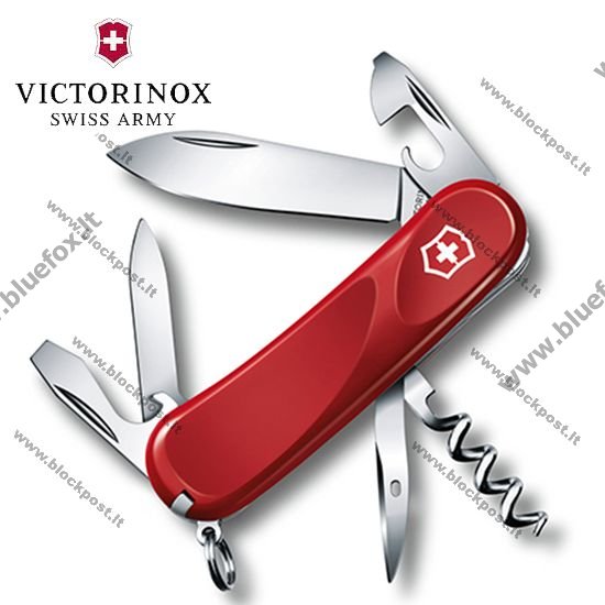Šveicarijos kariuomenės peilis VICTORINOX Evolution 10 - Spauskite ant paveikslėlio norint uždaryti