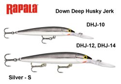 Vobleris Rapala Down Deep Husky Jerk Silver S