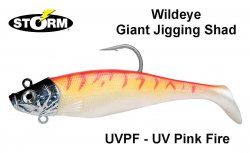Storm WildEye Giant Jigging Shad 18cm 264g UVPF UV Pink Fire