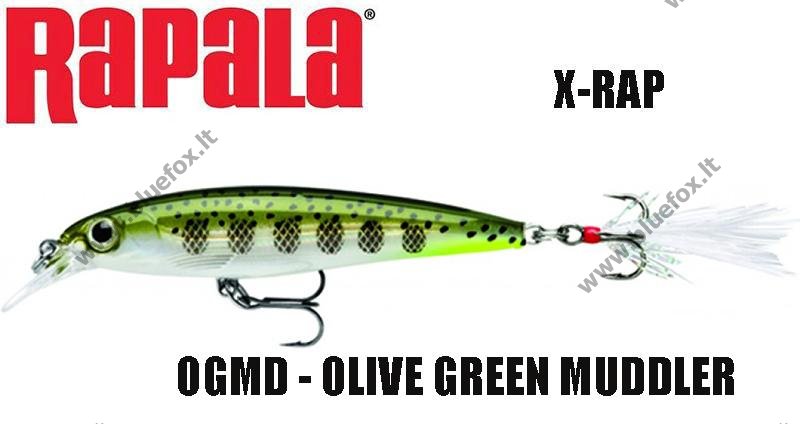 Rapala vobleris X-Rap OGMD - Spauskite ant paveikslėlio norint uždaryti