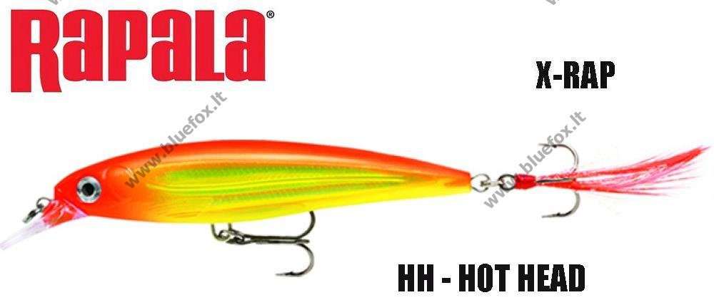 Rapala vobleris X-Rap HH - Spauskite ant paveikslėlio norint uždaryti