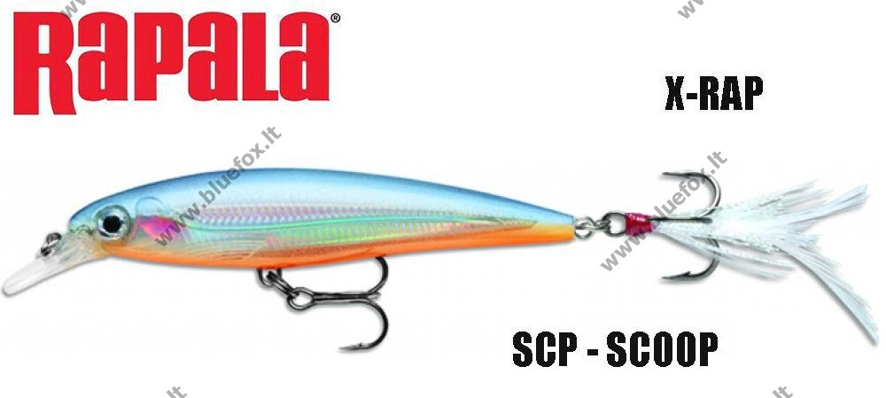 Rapala vobleris X-Rap SCP - Spauskite ant paveikslėlio norint uždaryti