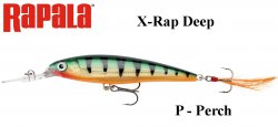 Vobleris Rapala X-Rap Deep P - Perch